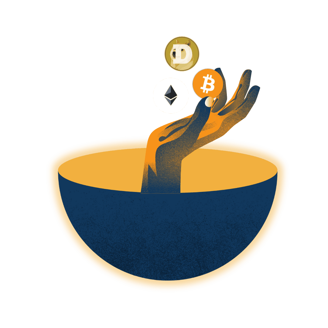 Hero hand illustration